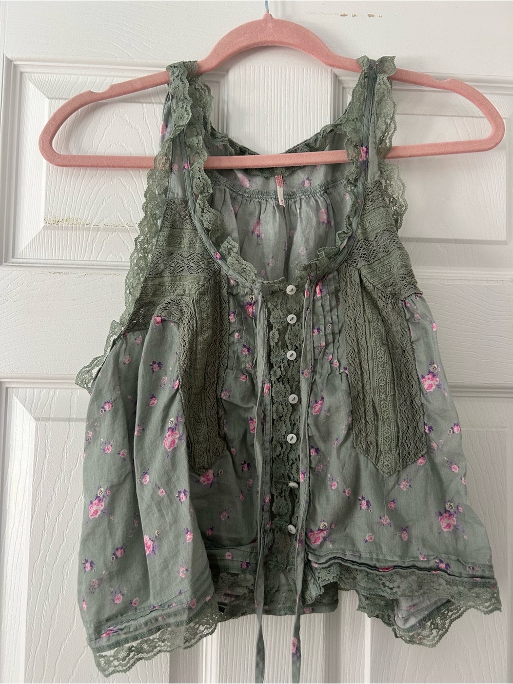 Free People Forevermore Floral Tank - Picture 3 of 5